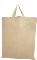 rawpockets Rawbags 'Shopping Bag/Tote Bag Small White', reusable 100% Cotton Eco-Friendly |ToteBag |Natural colour|Eco bag |Canvas Fabric Multipurpose Bag(White, 5 inch)
