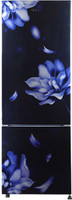Haier 320 L Frost Free Double Door Bottom Mount 3 Star Refrigerator(Marine Jasmine, HRB-3404CMJ-E)