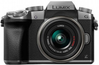 Panasonic 4K G Series Lumix G7 Mirrorless Camera with 14-42 Lens(Black)