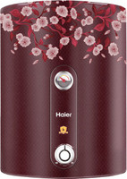 Haier 15 L Storage Water Geyser (E1 NEW GLASSLINED, Red)
