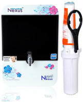 nexus pure LED LIGHT ADVANCED COPPER + ALKALINE 10 L RO + UV + UF + TDS Water Purifier(WHITE & BLACK)