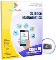 LearnFatafat Uttarakhand Board Class 10 Science and Mathematics Video Course SD Card(SD Card.)