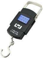 VGS MARKETINGS Hanging scale Hand Weighing Scale 50Kg LUGGAGE SCALE Pocket scale Weghing scale Traveller GIFT Black Digital Weighing Scale - 50kg Weighing Scale(Black)