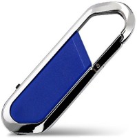 PANKREETI PKT468 Metal Key chain 32 GB Pen Drive(Blue)
