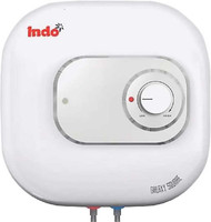 Indo 15 L Storage Water Geyser (Square, White)