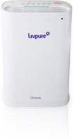 LIVPURE Chrome Portable Room Air Purifier(White)