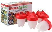 RIANZ New 6 Pack Egg Cooker/Hard / Soft Maker/Egg Cups/BPA Free/Non Stick Silicone/Boile Egg Cooker(6 Eggs)