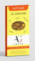 AG Taste Nutcase - All Natural Energy Bars(Pack of 12 bars)(30 g, Box, Pack of 12)