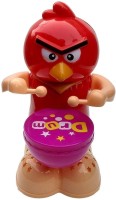 Shanaya Bird Happy Drummer Rotational Musical Toys for Kids - Mulitcolor(Multicolor)