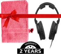 Sennheiser HD 200 PRO Studio & Home Monitoring Dynamic (Free Dusthand Mat) Wired without Mic Headset(Black, On the Ear)
