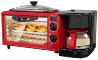 SKYLINE 9-Litre VTL-5527 Oven Toaster Grill (OTG)(Red, Black)