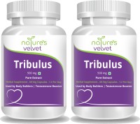 Natures Velvet Lifecare Tribulus Gokshura Gokhura Pure Extract 500 mg, 60 Veg Capsules - Pack of 2(120 No)