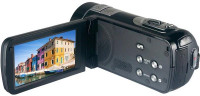 S-tech HC801 Anti-Shake 5.0 CMOS Sensor 1080p Full HD Video with 24MP Photo Resolution, 16 X Zoom and 3 inch Touch Screen Digital Video Camera Body with SAL Camcorder Camera(Black)