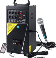 MEGA MP-80 USB ECHO WITH RECORDING Boom Box(Black)