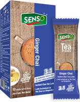 SENSO GINGER TEA PREMIX ( 10 SACHETS OF 14 GRAMS EACH) Ginger Instant Tea Box(14 g)