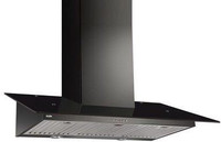 Glen GL 6077 90 cm Wall Mounted Chimney(Black 1000 CMH)