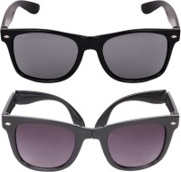 CRIBA Wayfarer Sunglasses(For Men & Women, Black)
