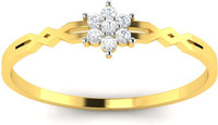 avsar Mugdha 18kt Diamond Yellow Gold ring