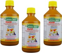 M SONS Herbal daily Haldi Pack 2 Purifies Blood, Relieves Arthritis 400mlÃ3(1.2 kg)