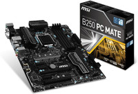 MSI B250 PC Mate Motherboard(Black)