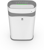 H3O Touché Series Z1 Air Purifier for Home to Remove Dust with HEPA Filter, Ionizer and UV Sterilization with Mosquito Repellent (White) Portable Room Air Purifier(White)