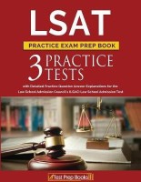 LSAT Practice Exam Prep Book(English, Paperback, Test Prep Books)
