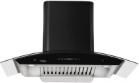 Hindware Cleo Heat  Chimney 90cm 1200m3/hr Black Auto Clean Wall Mounted Chimney(Black, Stainless Steel 1200 CMH)