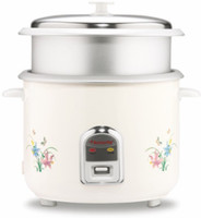 Butterfly KRC-22 Cylindrical Electric Rice Cooker(2.8 L, White, Cream)