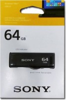 SONY USM64GR/B3 64 GB Pen Drive(Black)