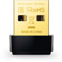 TP-Link Archer T2U Nano 600 Mbps Wireless USB Adapter Dual Band(Black)