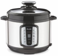 Preethi Touch 5 Ltr Electric Pressure Electric Rice Cooker with Steaming Feature(6 L, Black)