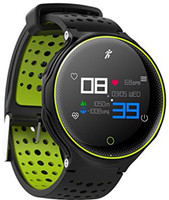AMICIKART IP68 - Black - Green Fitness Smartwatch(Black, Green Strap, M)