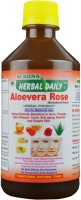 M SONS Herbal daily Aloevera Rose(400 ml)