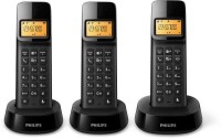 PHILIPS D1403B Cordless Landline Phone(Black)