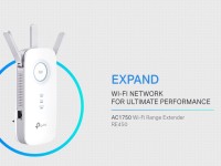 Re450 Tp Link Ac1750 Wifi Range Extender With High Speed Mode And Intelligent Signal Indicator Wifi Boosters Computers Accessories