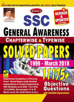 KIRAN'S SSC GENERAL AWARENESS CHAPTERWISE & TYPEWISE SOLVED PAPERS 1999 ...