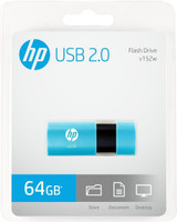 HP v152w 64 GB Pen Drive(Multicolor)