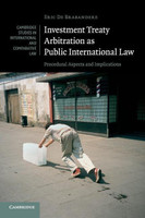 Investment Treaty Arbitration as Public International Law(English, Paperback, De Brabandere Eric)