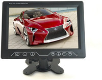BAK 9 inch HD IPS Panel Monitor (9 inch LED TV Monitor With SD USB ,MP3, MP4 Player, AV In/Out,3.5mm AUX Out Slots)(Response Time: 5 ms, 5 Hz Refresh Rate)