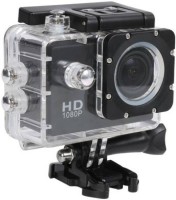 TARVIK Powershot Go Pro 1080P Full HD Waterproof Digital with led screen Sports and Action Camera(Black, 12 MP)