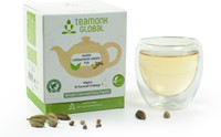Teamonk Global Ikusei Cardamom Green Tea Box(10 Bags)