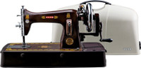 USHA Bandhan Dlx Composite with cover Manual Sewing Machine( Built-in Stitches 1)