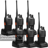 visionrabbit Special Offer!!!Retevis H-777 2-Way Walkie Talkie UHF 400-470MHz 5W 16CH Single Band With Earpiece Hand Held Mobile Amateur Radio Walkie Talkie Ham Radio… Walkie Talkie(Black)
