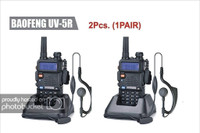 visionrabbit Baofeng UV5R 136-174/400-480 MHz Dual Band Two-Way Radio walkie Talkie Delivery 4-7 Days Walkie Talkie(Black)