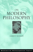On Modern Philosophy(English, Paperback, Thomson Garrett)