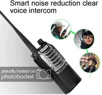 visionrabbit BAOFENG UV-8D Dual Band PTT Key Two-Way Radio Walkie Talkie FM Transmitter Pack of 10 Piece BAOFENG UV-8D Dual Band PTT Key Two-Way Radio Walkie Talkie FM Transmitter Pack of 10 Piece Walkie Talkie(Black)