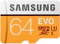 SAMSUNG EVO 64 GB SDXC Class 10 100 MB/s  Memory Card