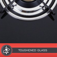 elica gas stove 703 ct vetro