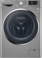 LG 9/5 kg For Complete Drying Washer with Dryer with In-built Heater Silver(F4J8VHP2SD)