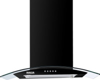 Inalsa Kwid 60 BKBF Wall Mounted Black 950 CMH Chimney